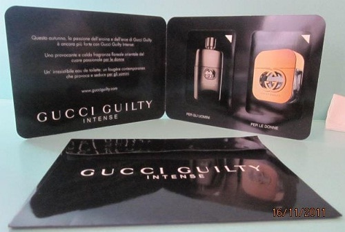 Campione omaggio Gucci Guilty Intense