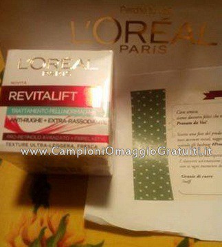 Crema Revitalift L’Oreal da Testare