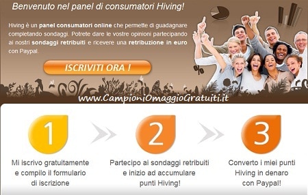 sondaggi retribuiti hiving