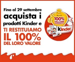 Buoni Sconto Kinder Ferrero