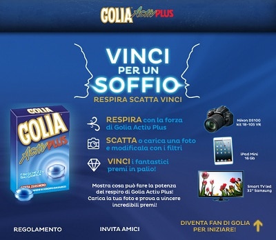 Concorso a premi Golia fb