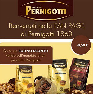 Buoni sconto Torroni e Torroncini Pernigotti