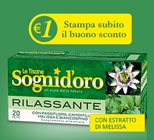 Buono Sconto Tisane Sognid'oro