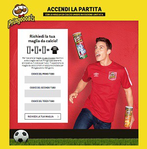 Maglietta in Regalo da Pringles