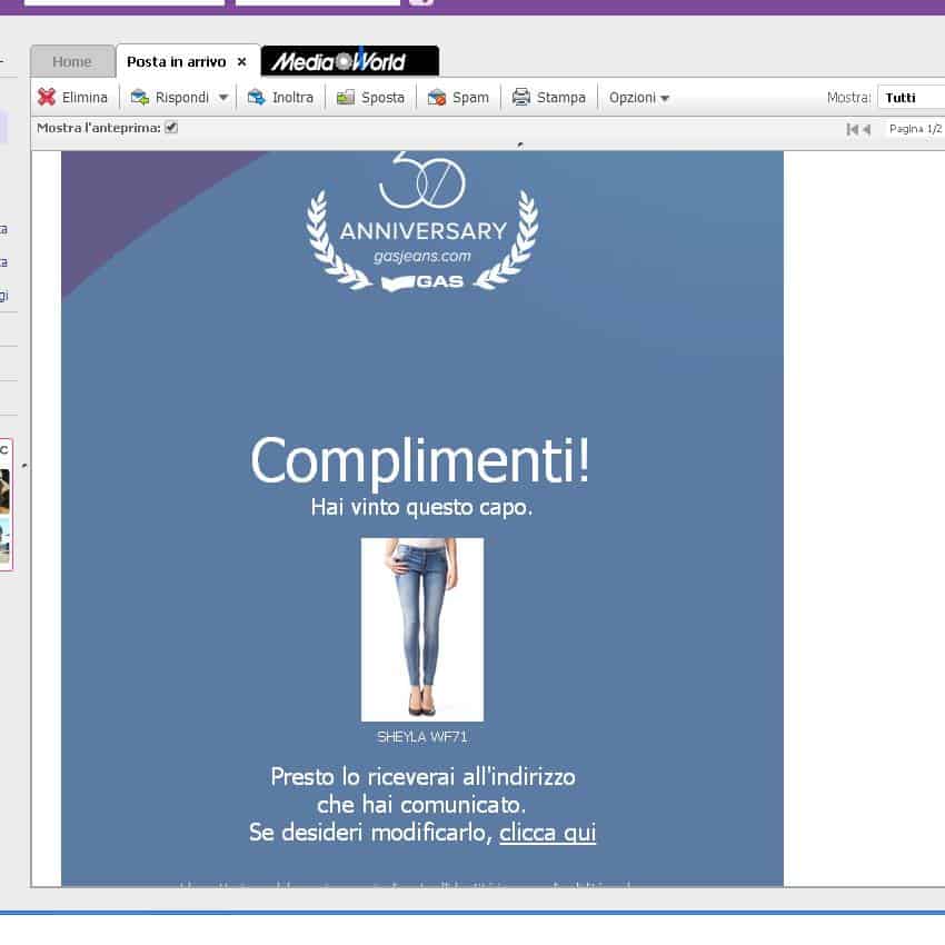Gas mail Gianfranco