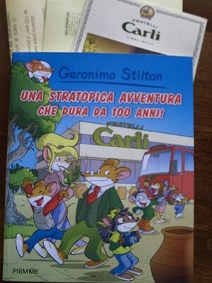 Libro omaggio Geronimo Stilton