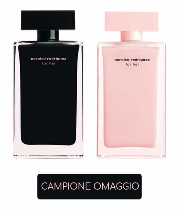 Campione Omaggio Narciso Rodriguez for her