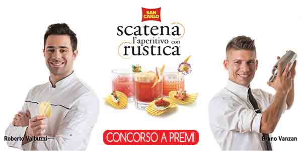 concorso San Carlo the best aperitivo ever con rustica