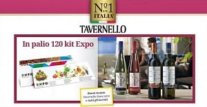 Concorso a Premi Vinci EXPO 2015 con Tavernello