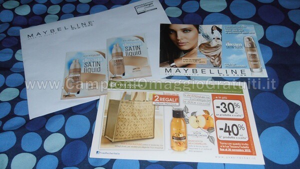 Ricevuto-Campione-Omaggio-Fondotinta-Maybelline-Dream-Satin-Fluid