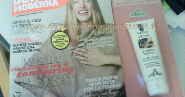 Campione Gratuito Crema Naturderm Ricevuto
