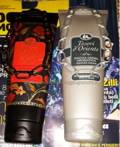 Campioni Omaggio Doccia Crema Tesori d’Oriente Ricevuti