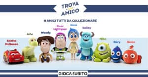 Concorso a premi Trova un Amico: vinci peluche Disney