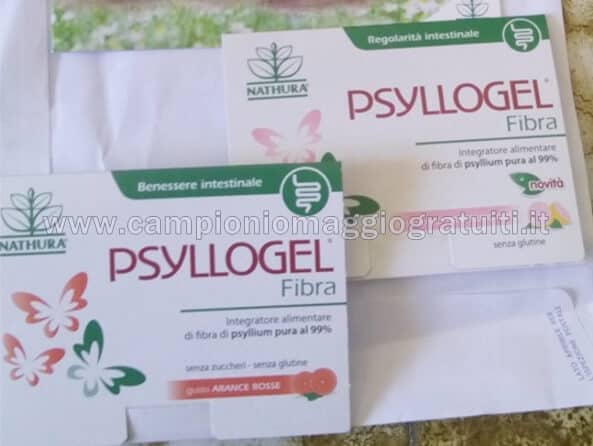 Campione-Gratuito- Integratore-Psyllogel-Fibra-Ricevuto