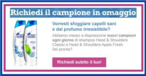 Campione-Omaggio-Shampoo-Head-&-Shoulders Campioni-Gratuiti-Shampoo-Head-&-Shoulders