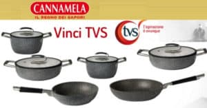 Concorso-a-Premi-Cannamela-Vincibatteria-di-pentole-Linea-Gourmet-TVS
