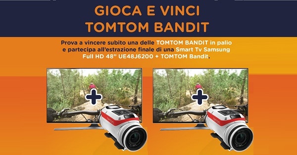 Concorso-a-Premi-Unieuro-vinci-TomTom-Bandit