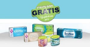 Prova-Kleenex-e-Scottex-Gratis Prova-Gratis-Kleenex-e-Scottex