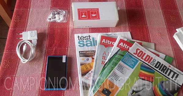 Smartphone omaggio Altroconsumo smartphone omaggio da altroconsumo