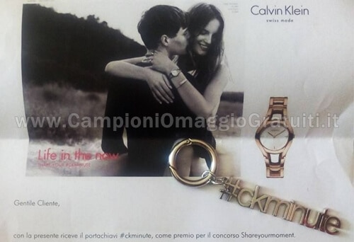portachiavi-Calvin-Klein-vinto-e-ricevuto