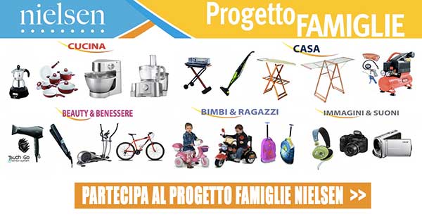 Catalogo premi Progetto Famiglie Nielsen