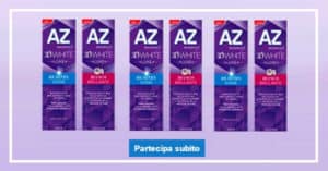 Diventa tester del nuovo dentifricio AZ 3D White Luxe Prova gratis il nuovo dentifricio AZ 3D White Luxe