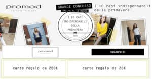  Promod-vinci-2.100€-in-carte-regalo-gratis