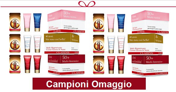 Campione-gratuito-kit-Multi-Régénérante-Clarin