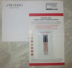  campione-gratuito-del-fondotinta-Shiseido-Synchro-Skin