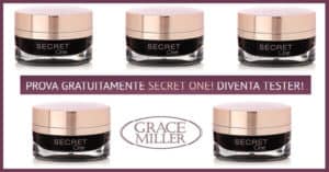 Diventa-tester-della-crema-viso-Secret-One Prova-gratis-la-crema-viso-Secret-One