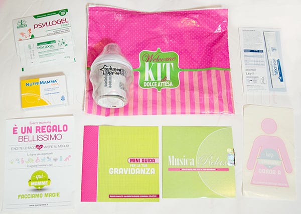 welcome kit dolce attesa