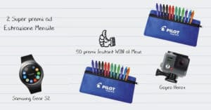 Vinci-subito-uno-dei-150-astucci-Pilot-con-12-SuperGrip