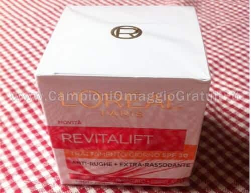 crema-LOréal-Revitalift-ricevuta-gratis