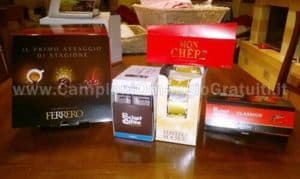 box-assaggio-di-Ferrero-Rocher-e-Pocket-Coffee-ricevuto