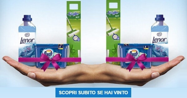 Vinci-kit-con-scopa-Swiffer-Dash-Pods-3in1-e-Lenor