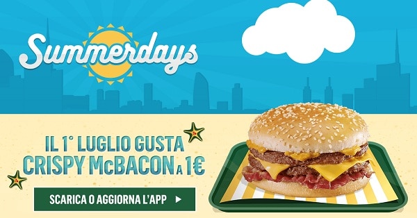 concorso-mcDonalds-summerDays-vinci-viaggi-iPhone-7-o-fiat-500