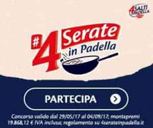 Concorso Findus 4 serate in padella