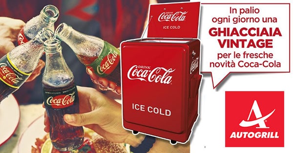 Concorso Coca Cola Vinci Una Ghiacciaia Da Autogrill