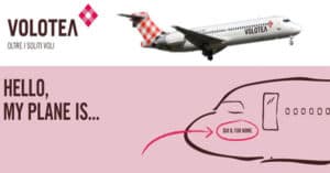 Concorso Volotea Hello My Plane Is