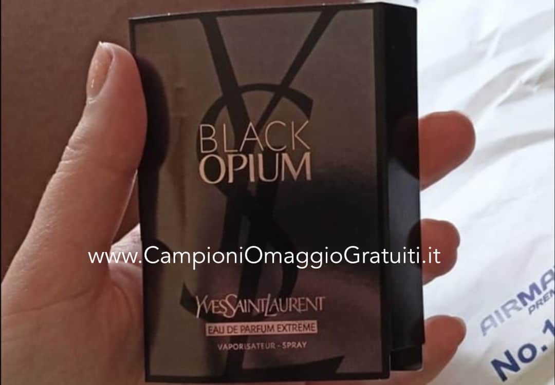 campioncino black opium eau de perfume extreme