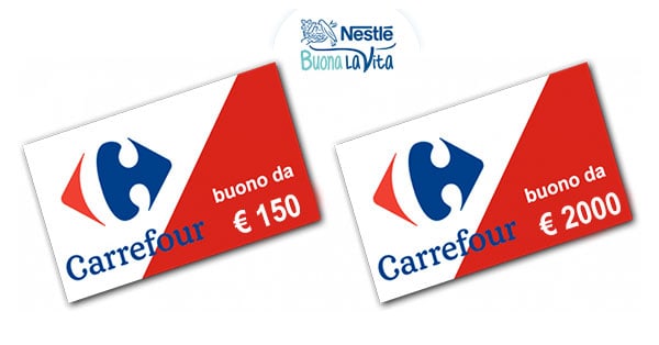 Premi Concorso Nestlé La spesa di qualità ti premia