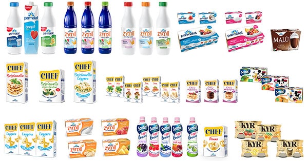 Buoni Sconto Parmalat Zymil. Chef e Santal