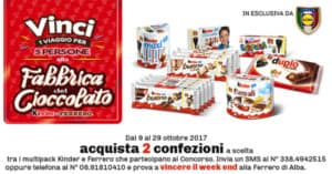 Iscrizione Concorso Vinci un weekend alla fabbrica del cioccolato con Lidl - 2017 Concorso Vinci un weekend alla fabbrica del cioccolato con Lidl - 2017