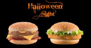 McDonal's Halloween Night Crispy McBacon e McChicken a 2 euro McDonal's Halloween