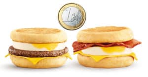 McMuffin a 1 euro