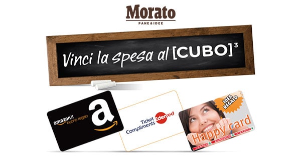 Concorso Morato Pane Vinci la spesa al cubo