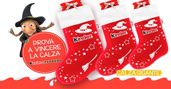 Concorso La Giga Riffa dell'Epifania Kinder 2018