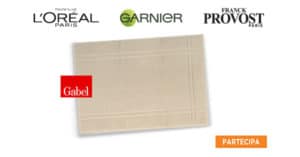 Concorso L'oréal Paris, Garnier e Franck Provost ti regalano un tappeto doccia