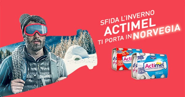 Concorso Actimel Norvegia
