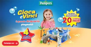Concorso Pampers Gioca e vinci il grande acquario 2° edizione